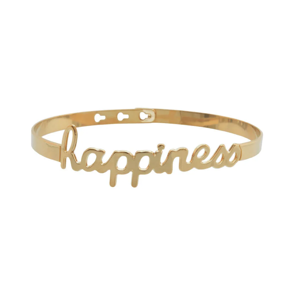 Gold Happiness Bracelet