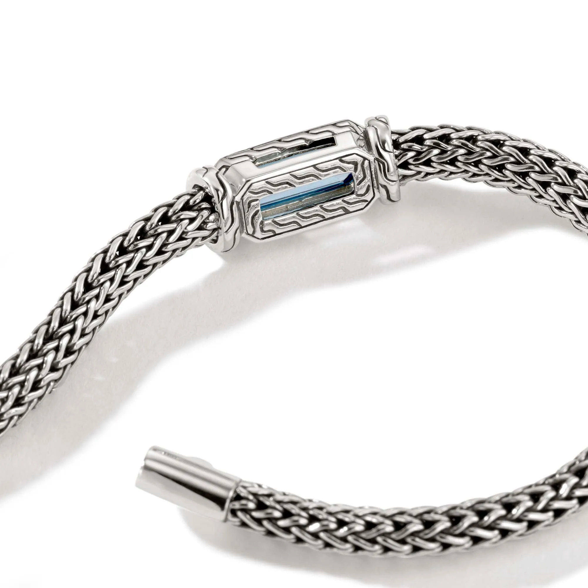 Icon Bracelet, Sterling Silver, Gemstone, 5MM|BUS9009691AQ