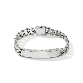 John Hardy Silver 11mm ID Curb Bracelet