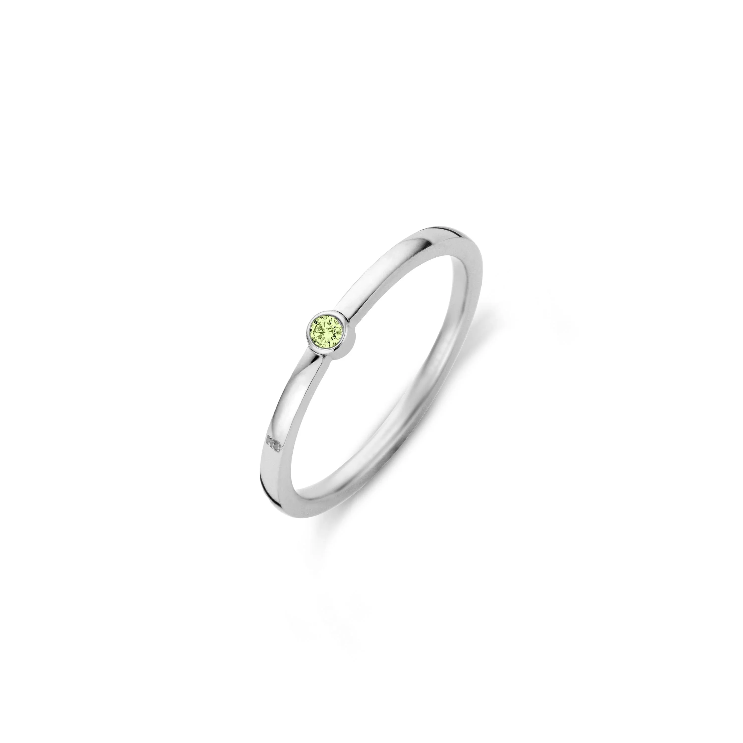 Melano Friends Mini CZ Ring Chrysolite