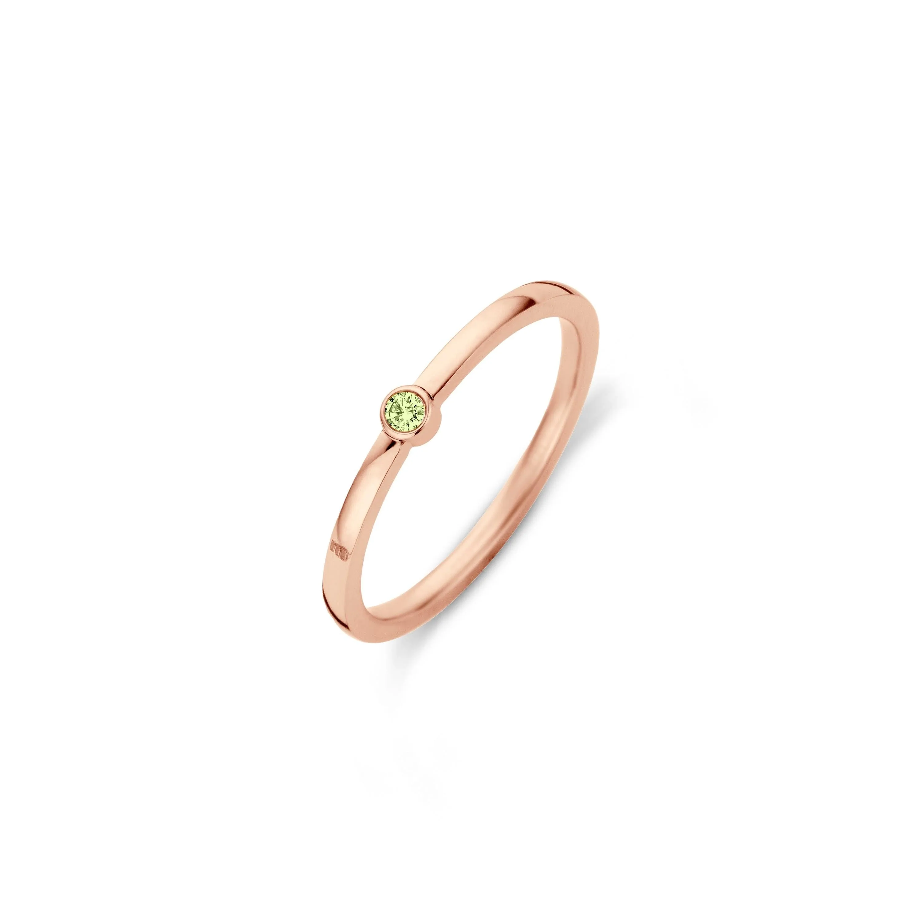 Melano Friends Mini CZ Ring Chrysolite