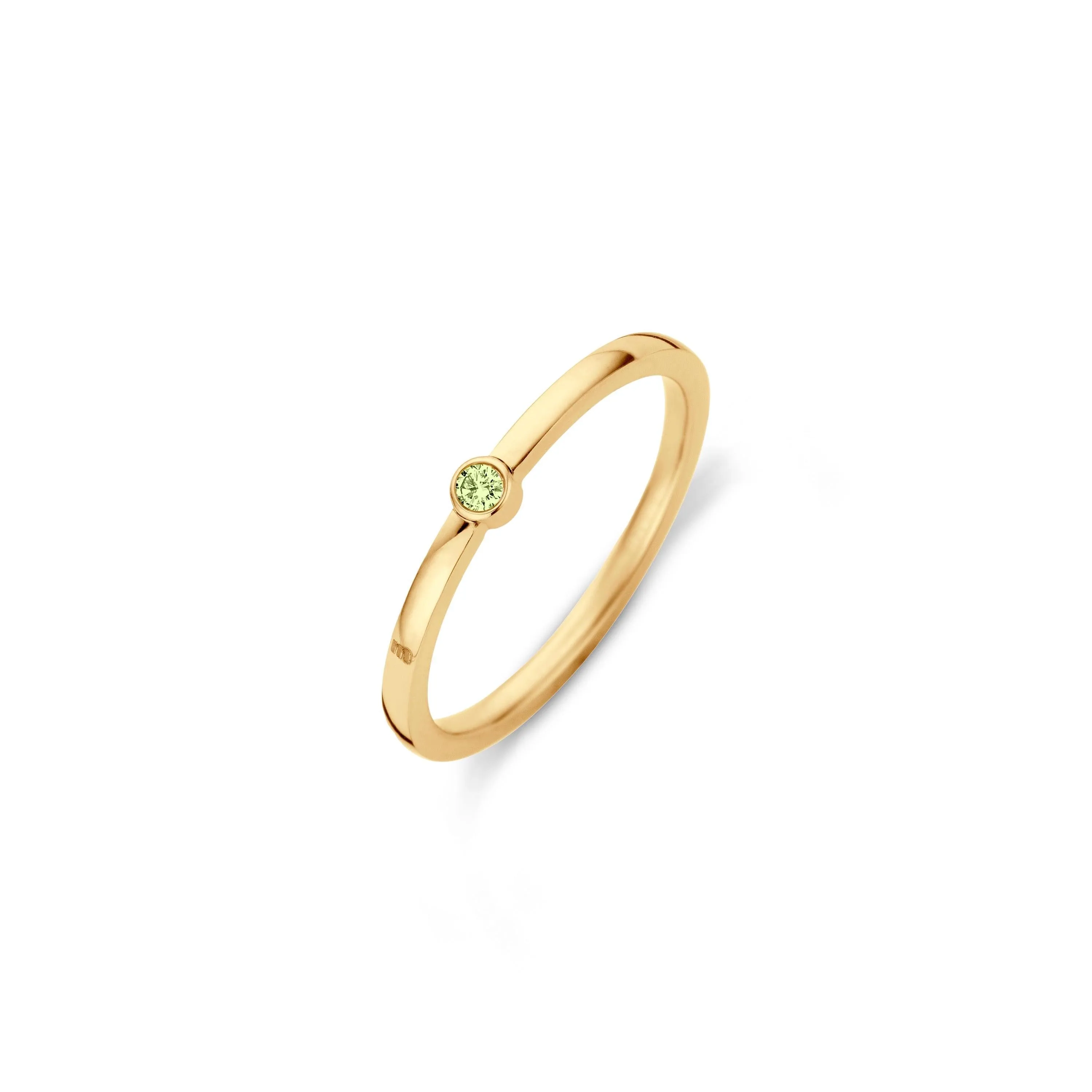 Melano Friends Mini CZ Ring Chrysolite